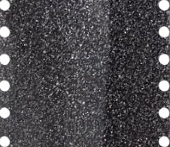 BLACK ULTRA METALLIC PERFORATED 3ML - 15"X 1 YARD (C3750-1503-003)