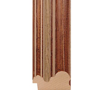 2 1/4" DISTRESSED SIENNA WITH BEIGE
