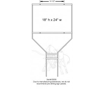 BSFRAME18X24ROD