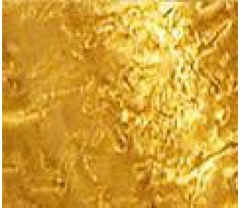 C4826-2403-304 HAMMERED LEAF GOLD