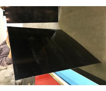 .040 ALUMINUM GLOSS BLACK/WHITE - 48X120 (ALSBW48X120)