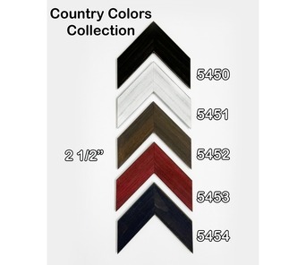 2 1/2" Country Colors Collection