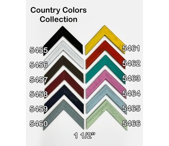 1 1/2" Country Colors Collection