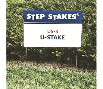 33" X 20" X 33" U-STAKE - SINGLE, SSUS3