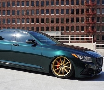 K75460 Gloss Green/Black Iridescent