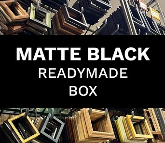 Matte Black Box 12x16